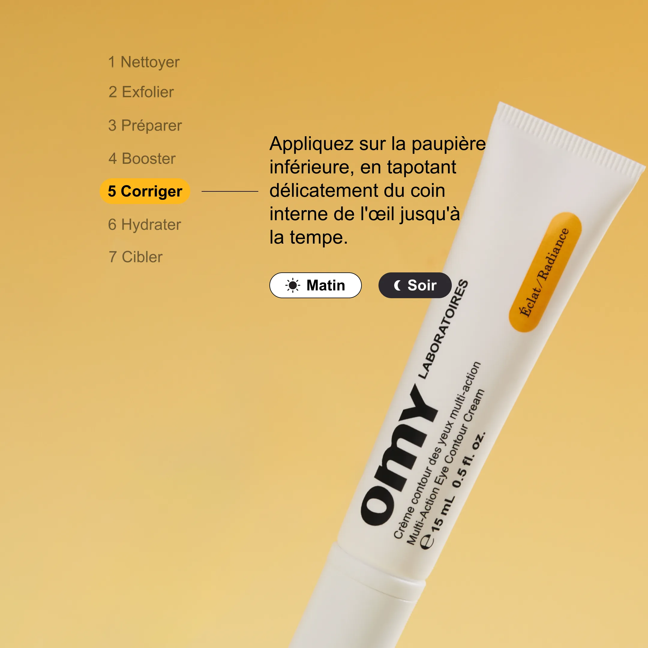 Crème contour des yeux multi-action aux peptides - Image 5