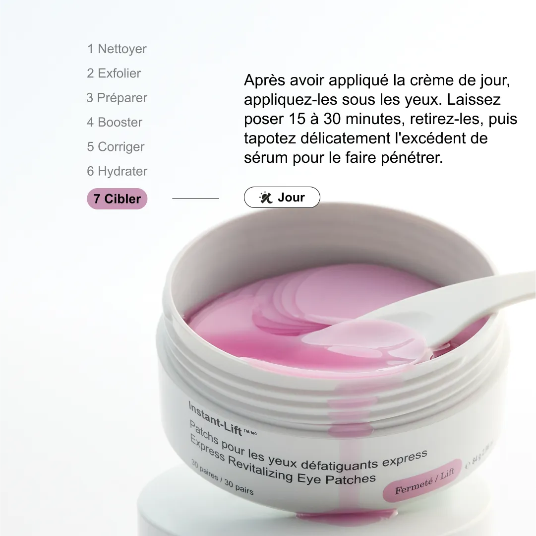 Patchs pour les yeux défatiguants express - Instant-Lift ™ - Image 5